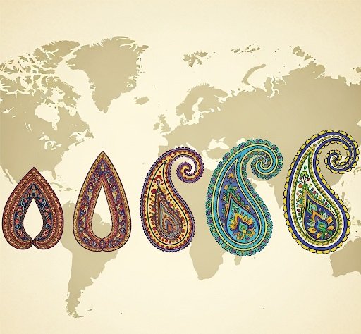 From Persian Teardrop to Modern Paisley: The Global Journey of a Single Rug Pattern