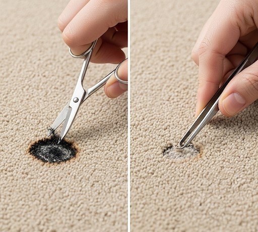 From Burnt to Better: A Step-by-Step Tutorial to Fixing a Small Burn Mark on Your Rug