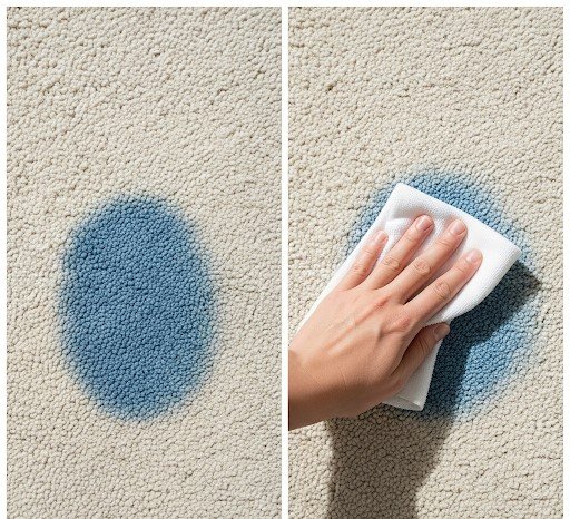 Blue Jean Blues: A Tutorial for Removing Dye Transfer Stains from Your Rug