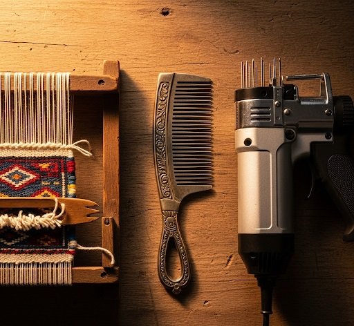 The Weaver's Edge: A Design History of the Loom, the Comb, and the Tufting Gun