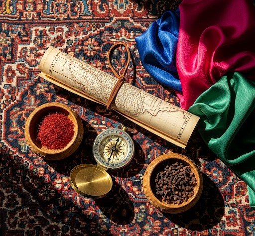 The Silk Road Underfoot: How to Read a Rug as a Map of Ancient Trade