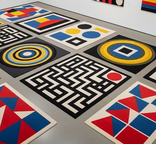 If the Bauhaus School Designed a Rug Collection: A Manifesto of Form, Function, and Fiber