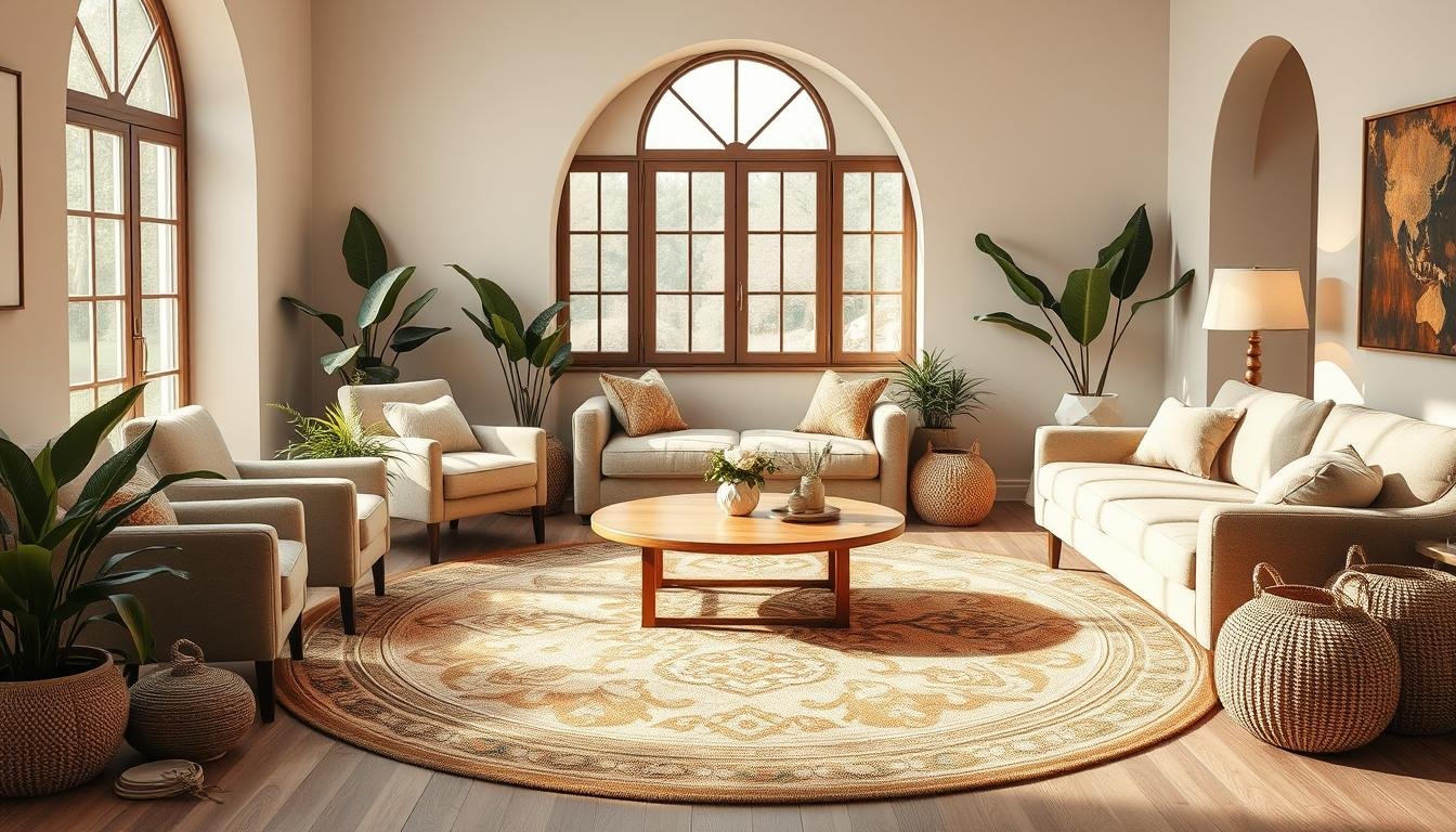 Beyond the Rectangle: 7 Creative Ways to Use a Round Area Rug