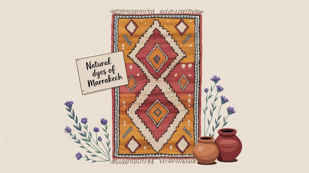 Eco-Friendly Dyes Used in Traditional Moroccan Rug Making