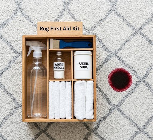The 5-Minute Rug First Aid Kit: How to Build and Use a Stain-Fighting Emergency Box
