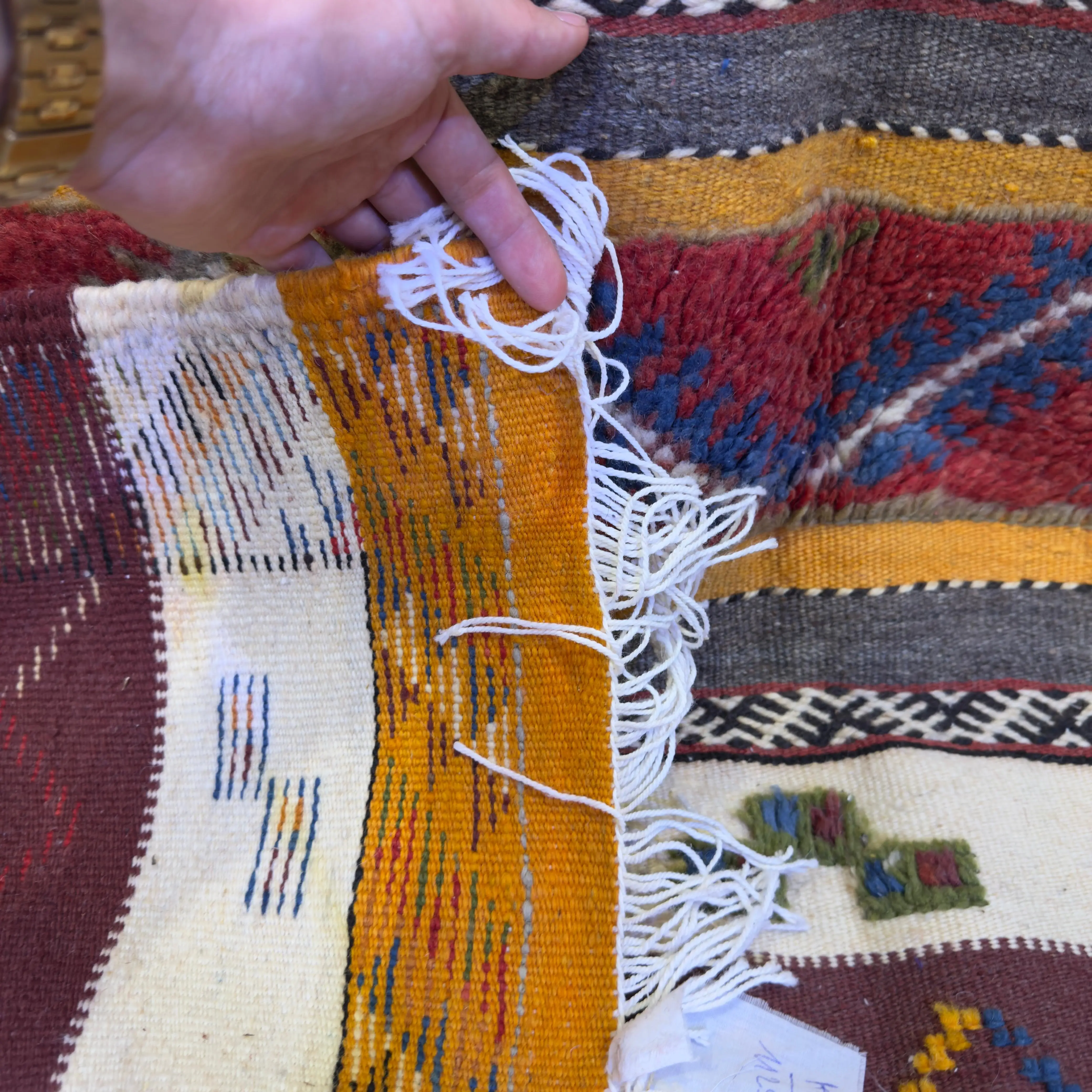 Taznakht Trio – Artisan Berber Rug - 207/212CM / 81.5 x 83.5 inches