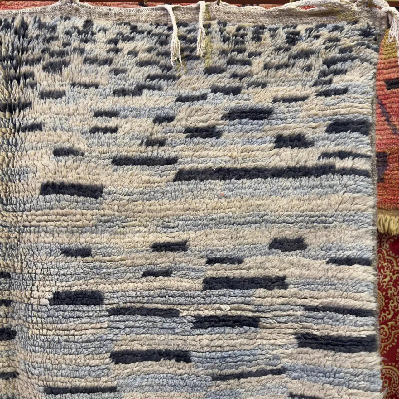 Hand-Knotted Moroccan Rug – Authentic Beni Ourain Berber Carpet from Morocco - 260/160CM/102.36 / 62.99 INCHES