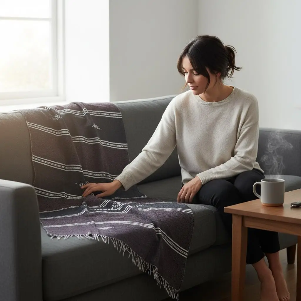 Couette d'été en mousseline — Couvre-lit léger en gaze de coton respirant - 90*120CM /35*47INCH