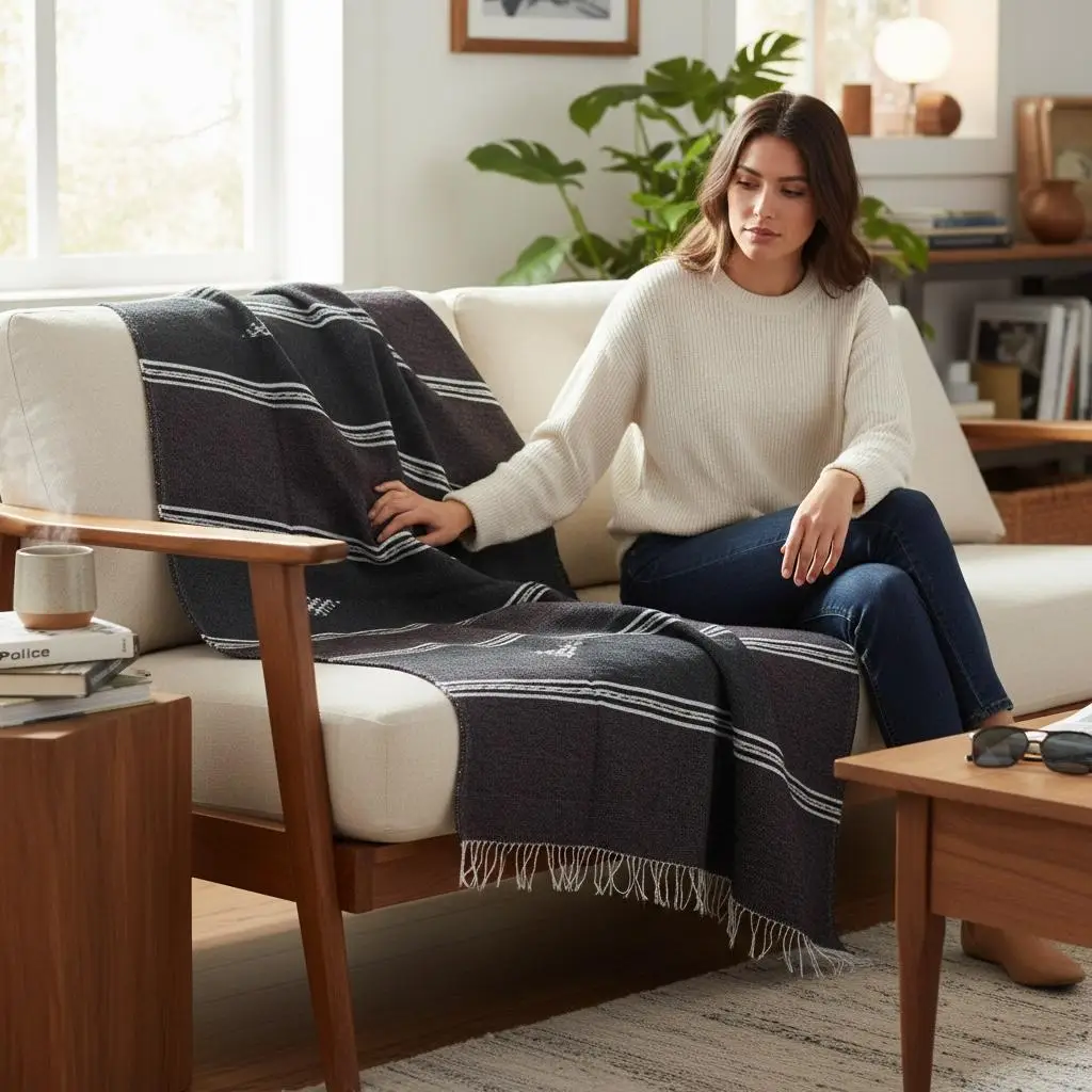 Couette d'été en mousseline — Couvre-lit léger en gaze de coton respirant - 100*150CM / 39*59INCHE